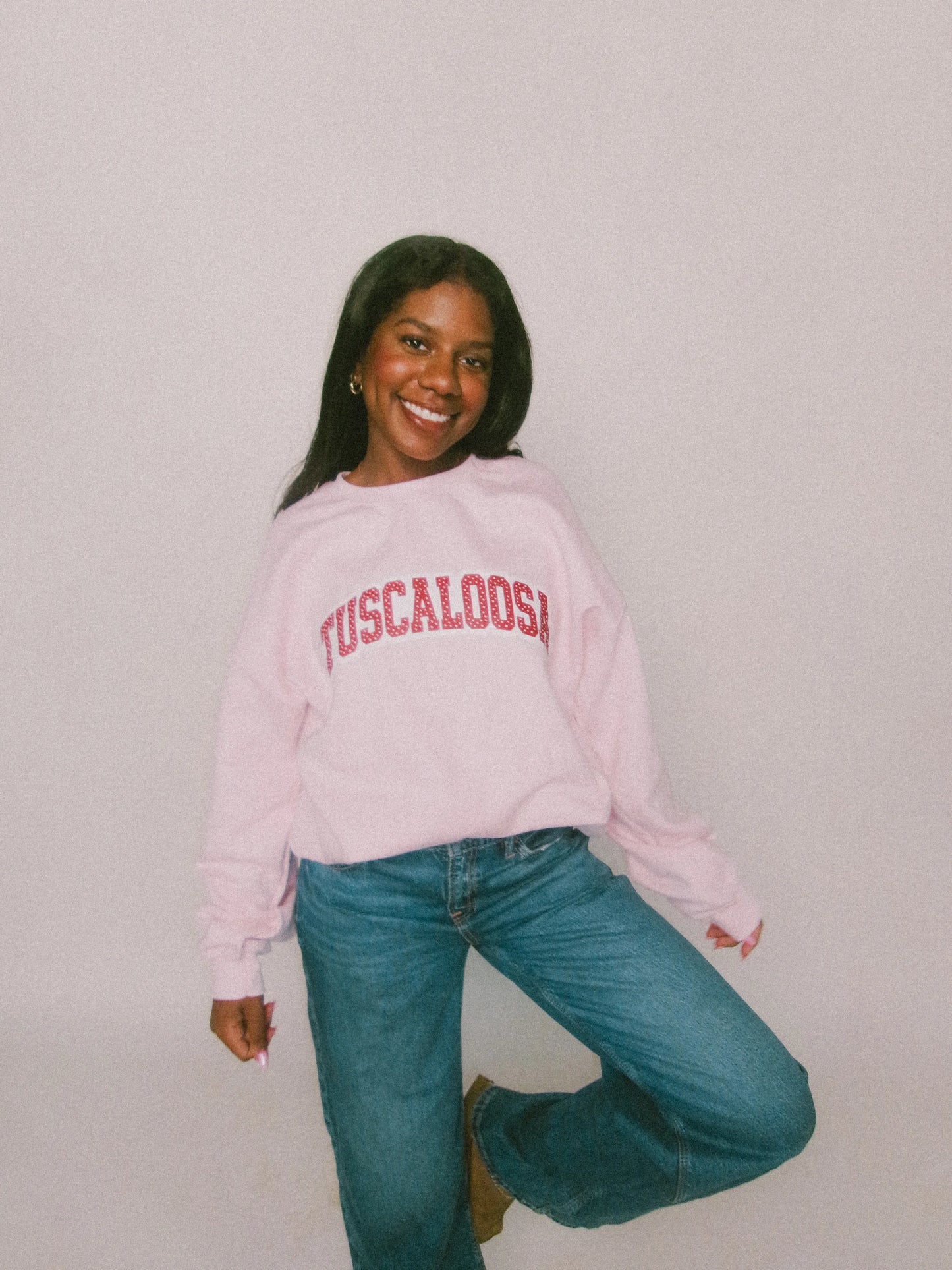 Tuscaloosa Polka Dot Crewneck