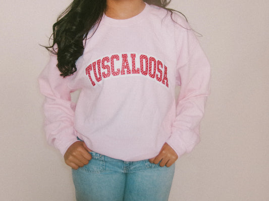 Tuscaloosa Polka Dot Crewneck