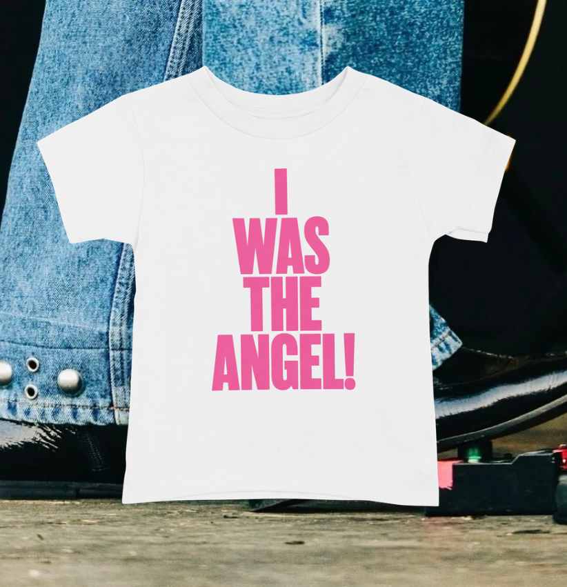 I Was The Angel Chuck Timely Inspired Tee