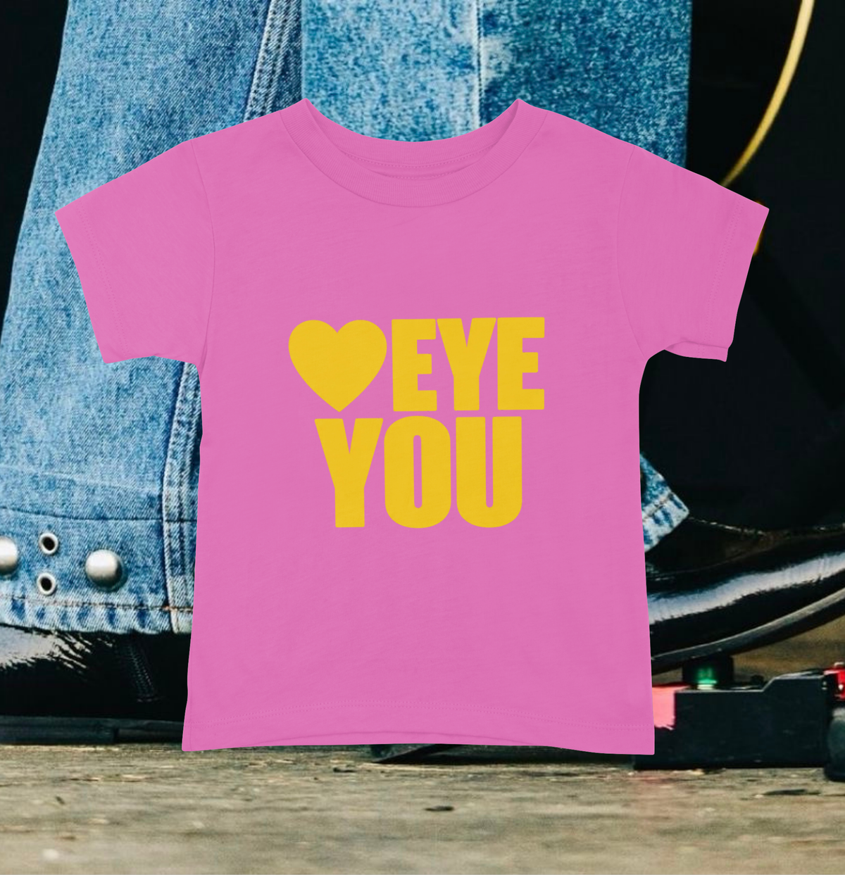 Love Eye You Chuck Timely Inspired Tee