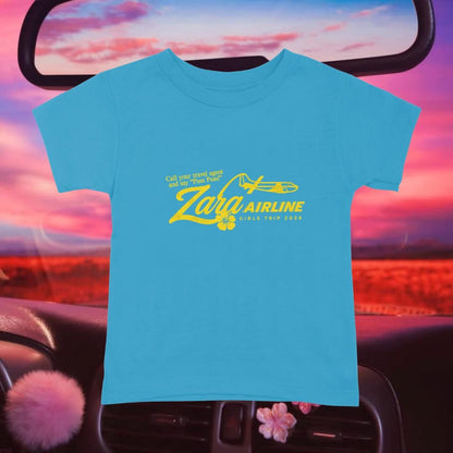 Zara Larsson Girls Trip Airline inspired Tee