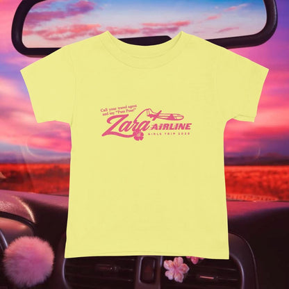 Zara Larsson Girls Trip Airline inspired Tee